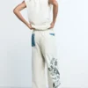 Lange Hose mit Blumenmuster Lange Hose mit Blumenmuster