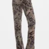 Lange Hose mit Flockdruck