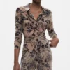 Lange Hose mit Flockdruck