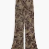 Lange Hose mit Flockdruck