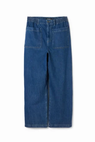 Lange Jeans mit Taschen Lange Jeans mit Taschen