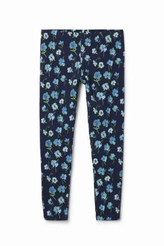 Lange Leggings mit Blumenmuster