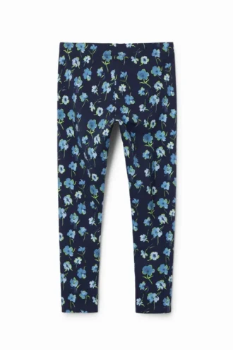 Lange Leggings mit Blumenmuster