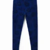 Lange Leggings mit Blumenmuster