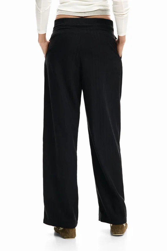 Lange Plissee-Hose Lange Plissee-Hose