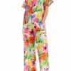 Langer Jumpsuit mit Blumenmuster Langer Jumpsuit mit Blumenmuster