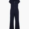 Langer Jumpsuit mit Reißverschluss