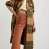 Langer Tartan-Mäntel