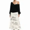 Langes Kombekleid