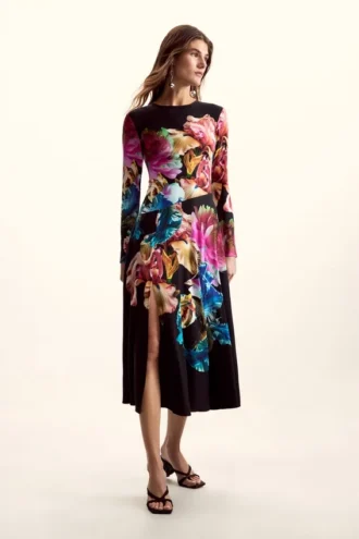 Langärmliges Kleid M. C. Lacroix