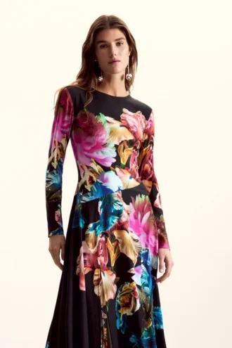 Langärmliges Kleid M. C. Lacroix
