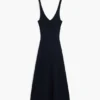 Langärmliges Strickkleid