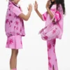 Jeansweste mit Blumenmuster Jeansweste mit Blumenmuster