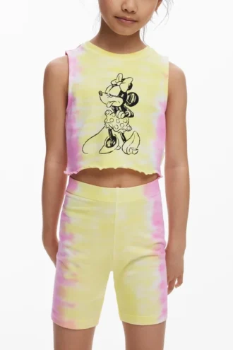 Leggings mit Tie-Dye-Effekt