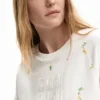 Logo-T-Shirt mit Applikationen Logo-T-Shirt mit Applikationen