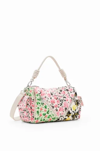 M Canvas-Tasche mit Blumenmuster