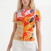 M. Christian Lacroix geripptes T-Shirt
