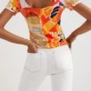 M. Christian Lacroix geripptes T-Shirt