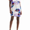 M. Christian Lacroix Kurzes Rüschenkleid M. Christian Lacroix Kurzes Rüschenkleid