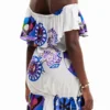 M. Christian Lacroix Kurzes Rüschenkleid M. Christian Lacroix Kurzes Rüschenkleid