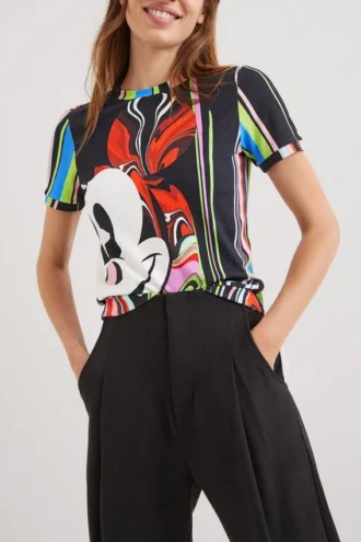 M. Christian Lacroix Mickey-Mouse-T-Shirt