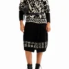 M. Christian Lacroix Oversize-Langstrickjacke M. Christian Lacroix Oversize-Langstrickjacke