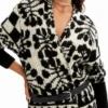 M. Christian Lacroix Oversize-Langstrickjacke M. Christian Lacroix Oversize-Langstrickjacke
