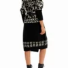 M. Christian Lacroix Oversize-Langstrickjacke M. Christian Lacroix Oversize-Langstrickjacke