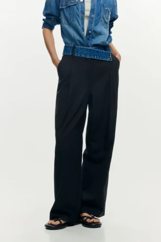 Maßgeschneiderte Hose Kombiniert
