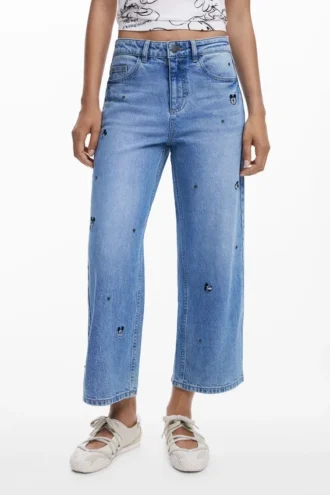 Mickey™ Culotte-Jeans