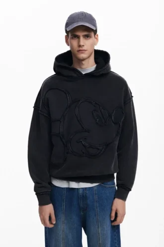 Mickey Mouse™ Sweatshirt mit Aufnäher