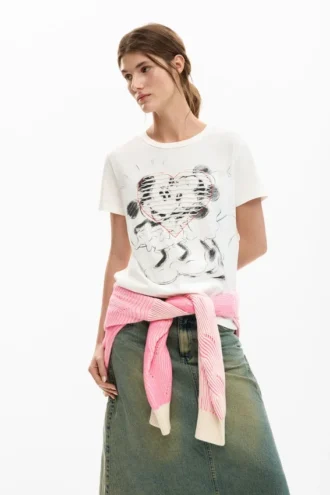 Mickey- und Minnie-Mouse™-Herz-T-Shirt