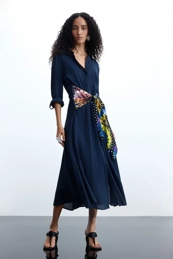 Midi-Kleid M. C. Lacroix Midi-Kleid M. C. Lacroix