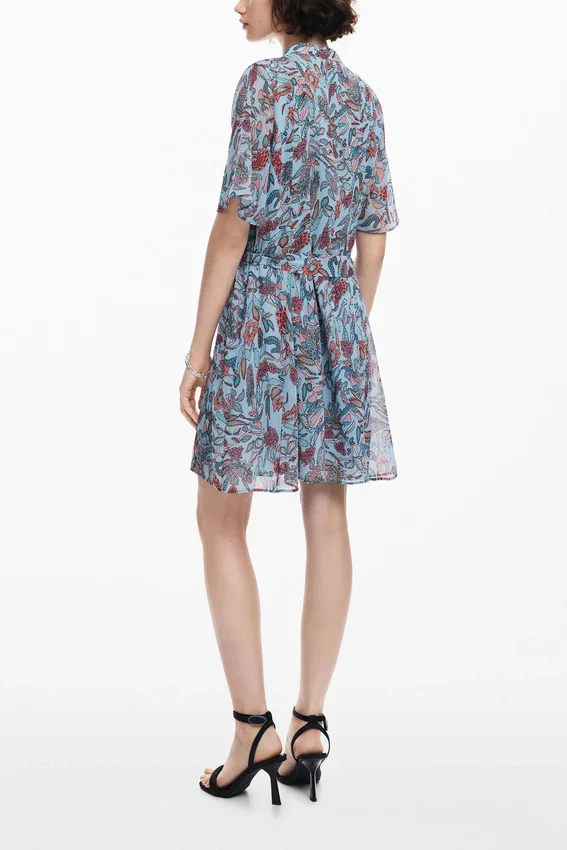 Midi-Kleid mit Blumenprint Midi-Kleid mit Blumenprint