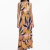 Midi-Kleid mit Crinkle-Effekt Midi-Kleid mit Crinkle-Effekt