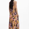 Midi-Kleid mit Crinkle-Effekt Midi-Kleid mit Crinkle-Effekt