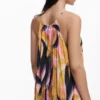 Midi-Kleid mit Crinkle-Effekt Midi-Kleid mit Crinkle-Effekt