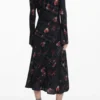 Midi-Kleid mit Karomuster Midi-Kleid mit Karomuster