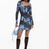 Midi-Plisseekleid