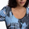 Midi-Plisseekleid
