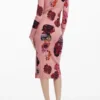 Midi-Strickkleid von M. Christian Lacroix Midi-Strickkleid von M. Christian Lacroix