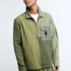 Militärjacke mit Taschen