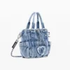 Mini-Umhängetasche aus Denim Mini-Umhängetasche aus Denim