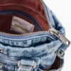 Mini-Umhängetasche aus Denim Mini-Umhängetasche aus Denim