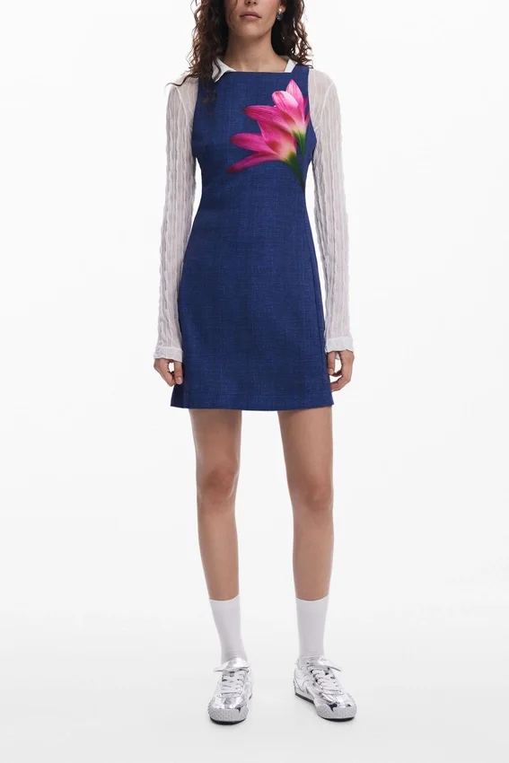 Minikleid in Denim-Optik Minikleid in Denim-Optik