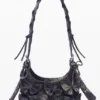 Mittlere Baumwolltasche mit Schleife Mittlere Baumwolltasche mit Schleife