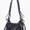Mittlere Baumwolltasche mit Schleife Mittlere Baumwolltasche mit Schleife