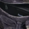 Mittlere Baumwolltasche mit Schleife Mittlere Baumwolltasche mit Schleife