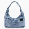 Mittlere Denim-Tasche Mittlere Denim-Tasche