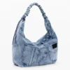 Mittlere Denim-Tasche Mittlere Denim-Tasche